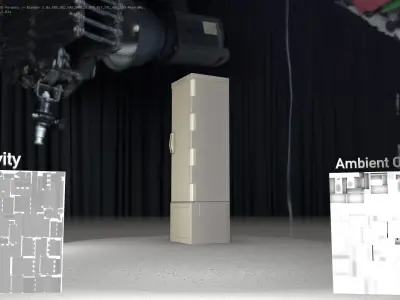 Distribution Box 7  Low-poly 3D model