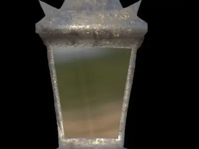 Lantern - PBR - Dirty Textured Low-poly 3D model