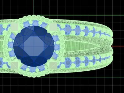 Jewelry ring 237 3D print model purchase