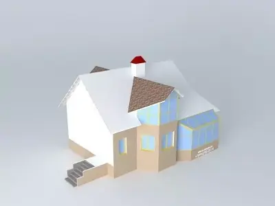 Winter garden 2 Free 3D model