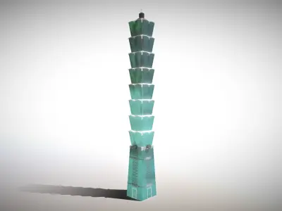 Taipei 101 3D model