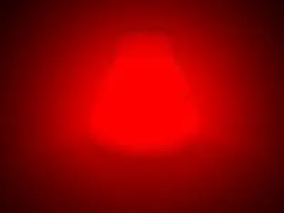 Animated Red Warning Light 3D model