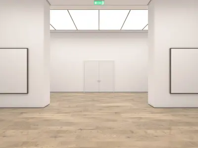 Art Gallery 009 3D model