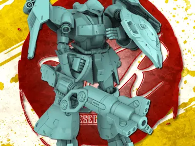 War Dog Heavy Battle Suit 3D print model