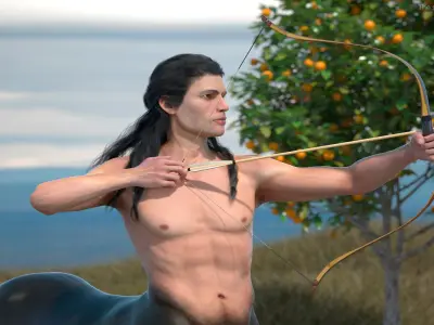  Centaur with Bow and Arrow 