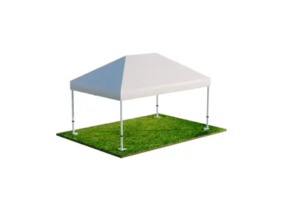 prefabricated tent 3D model