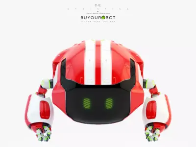 Sprinting drone IV  3D model