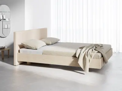 Simple Comfort Bed 3D model