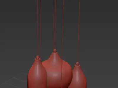 KUZCO Lighting Victoria MP3006 Pendant Light 3D model