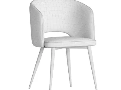 Basel Dining Chair Deephouse 3D model
