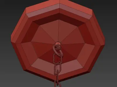 Crustalicia Chandelier 3D model
