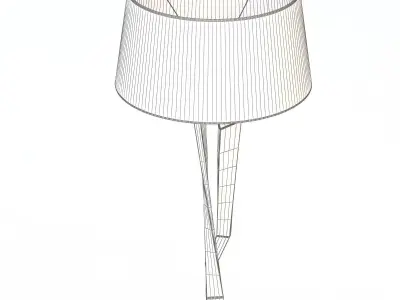 Hubbardton Forge Facet Floor Lamp 3D model