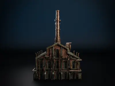 STEAMPUNK INDUSTRIAL BUILDING PACK