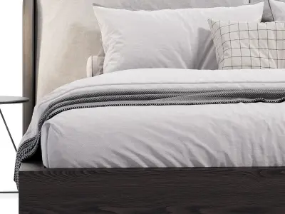 Brooke Bed  3D model