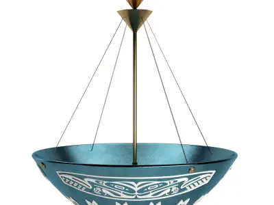 Falcon pendant lamp 3D model