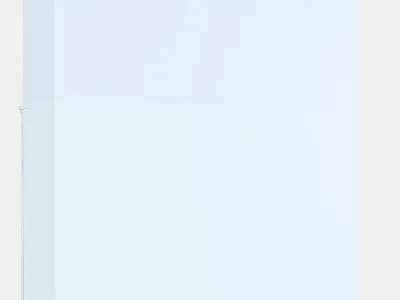 GALANT Storage combination w sliding doors Low-poly 3D model