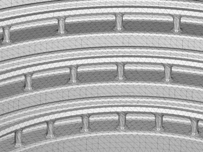 Classic Stadium 3D print model