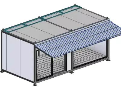 Shop express 3D model