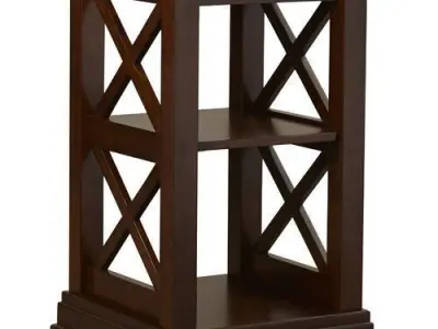 Rossitano End Side Nightstand Table 3D model