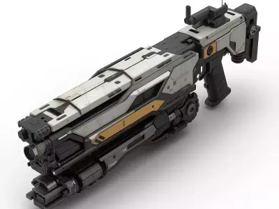 Futuristic Tactical Tools 3D Model Pack