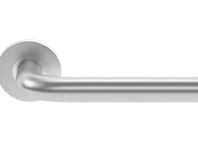 Eurospec Radium Stainless Steel Door Handle 3D model