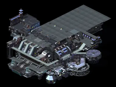 Crystal Palace - Floor 3D model