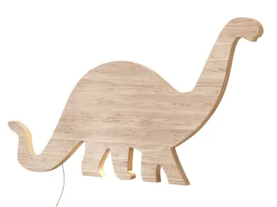 Rexy Kids Lamp for wall 3D model
