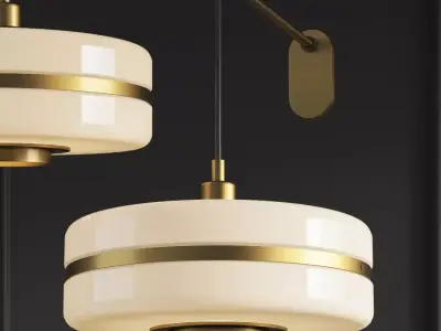 Masina Wall Light Bertfrank 3D model