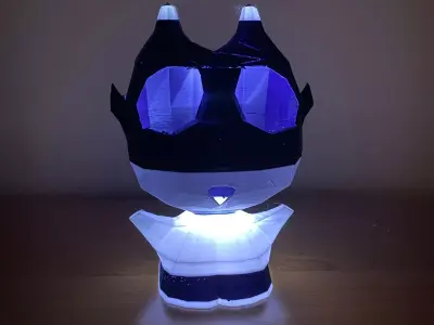 Alien Lamp 3D print model