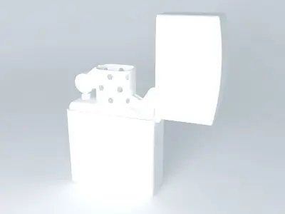 Zippo lighter 3D model
