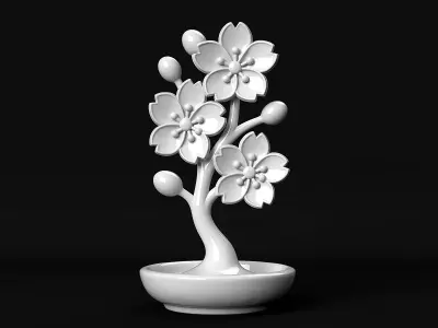 Cherry Blossoms 3D print model