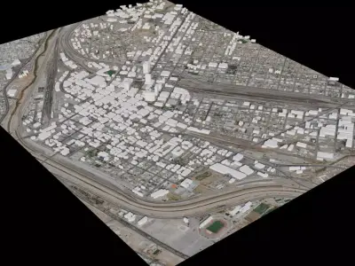 El Paso - USA 3D model