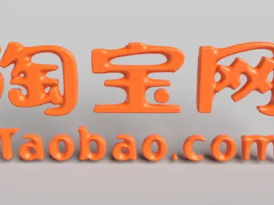 Taobao Logo Free low-poly 3D model