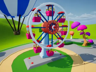 Circus Adventure Pack 3D model