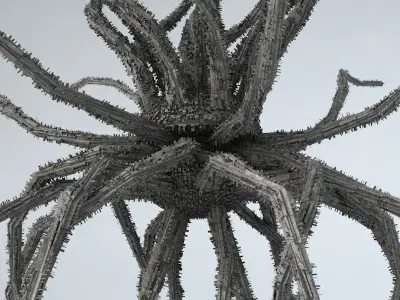 Sci -Fi Shapes - The Parasite 3D model