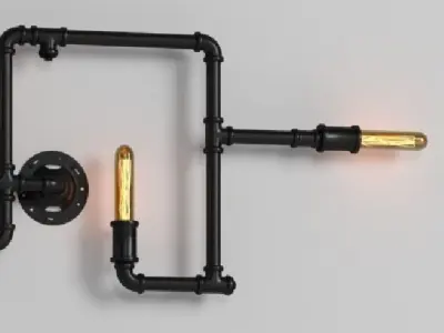 Wall Lamp LOFT HOUSE W-107 3D model