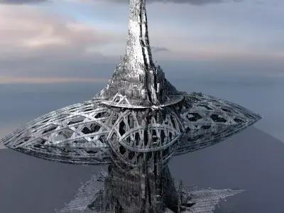  Eldritch tower 3D model