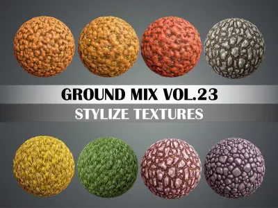 Stylized Texture Pack - VOL 3 Texture