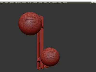 JUDITH WALL Low-poly 3D model