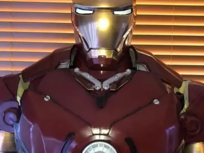 Iron Man MK III Printable Suit 3D model