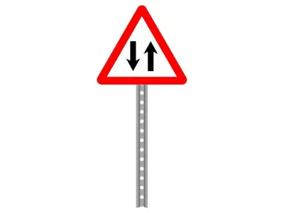 two way traffic 3D model