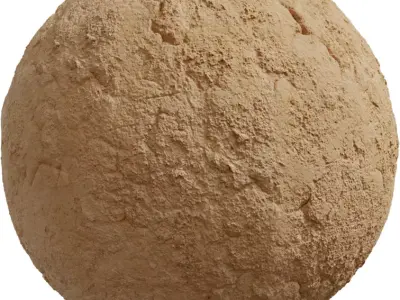 Desert Sand Dry Clay Soil Texture Texture