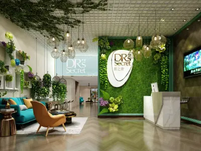 Beauty Salon 3D Scene Collection Low-poly 3D model purchase