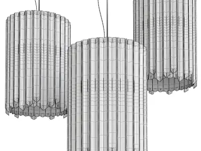  Tom Kirk Facet Pendant Low-poly 3D model