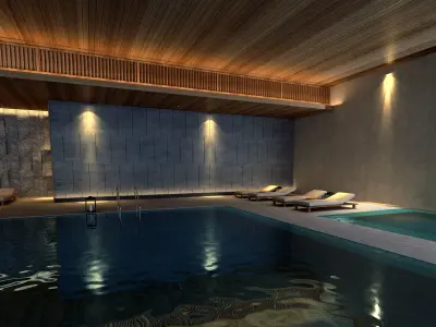 swimming pool  3D model