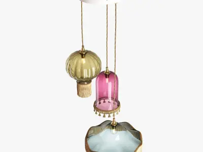 Rothschild Bickers Tassel-Vintage-Opulent clusters 3D model