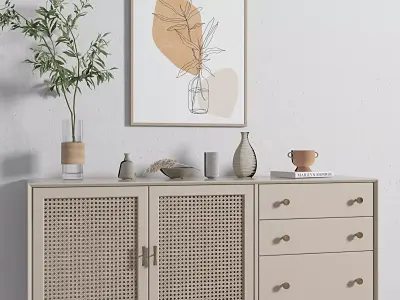 Side cabinet 3D model