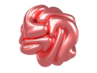 Abstract Shape v33 006 Low-poly 3D model