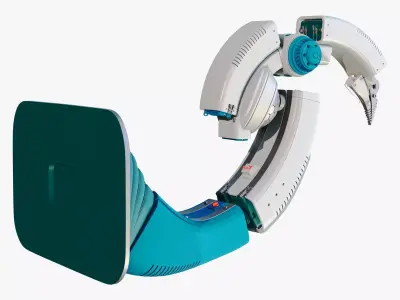 SciFi Medical Robotic Arm Manipulator M1 3D model