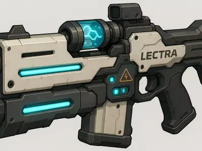 Starpiercer Low-poly 3D model